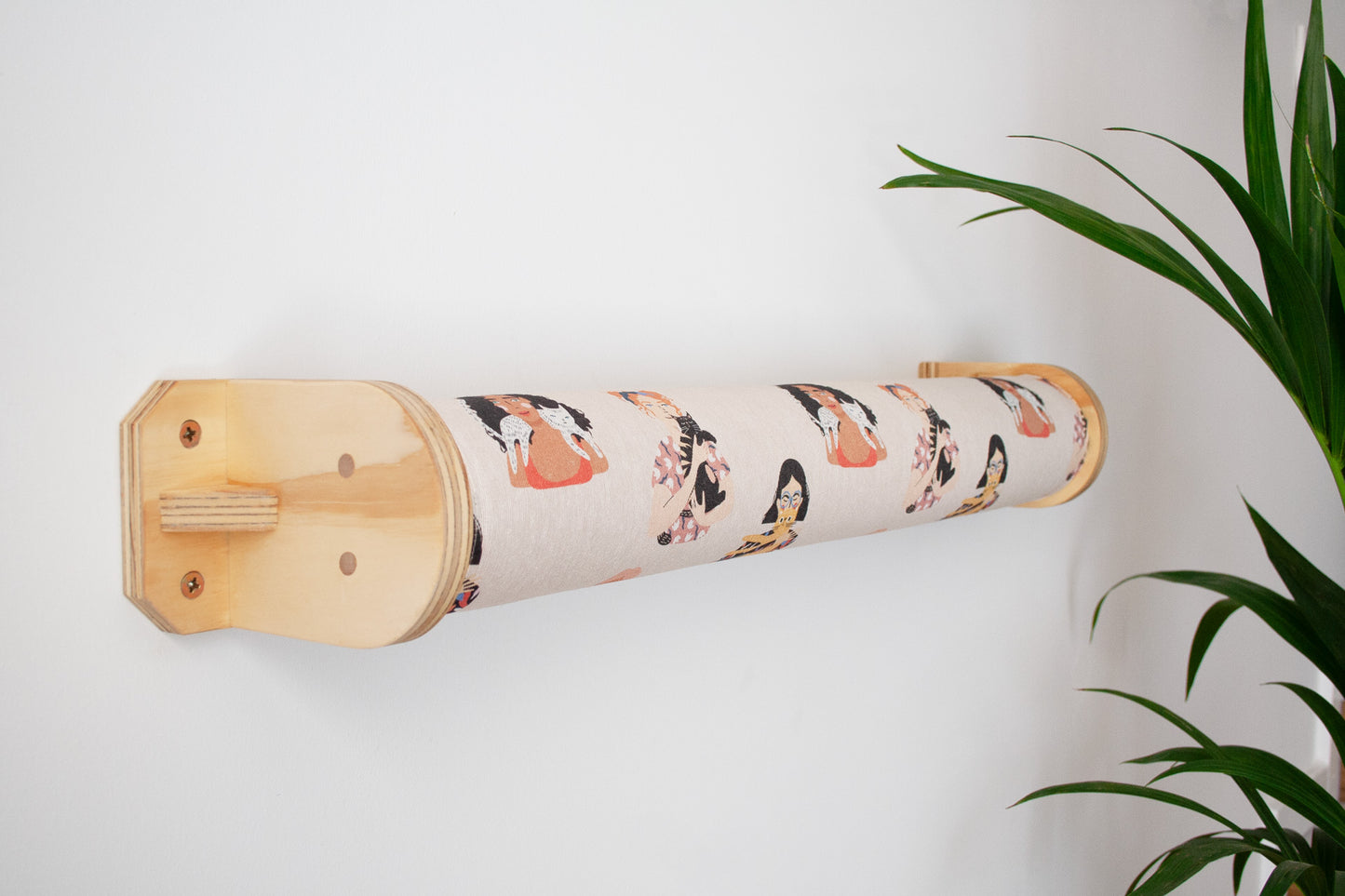 Fundas rulo CLEO gatifica - loneta estampada Karen