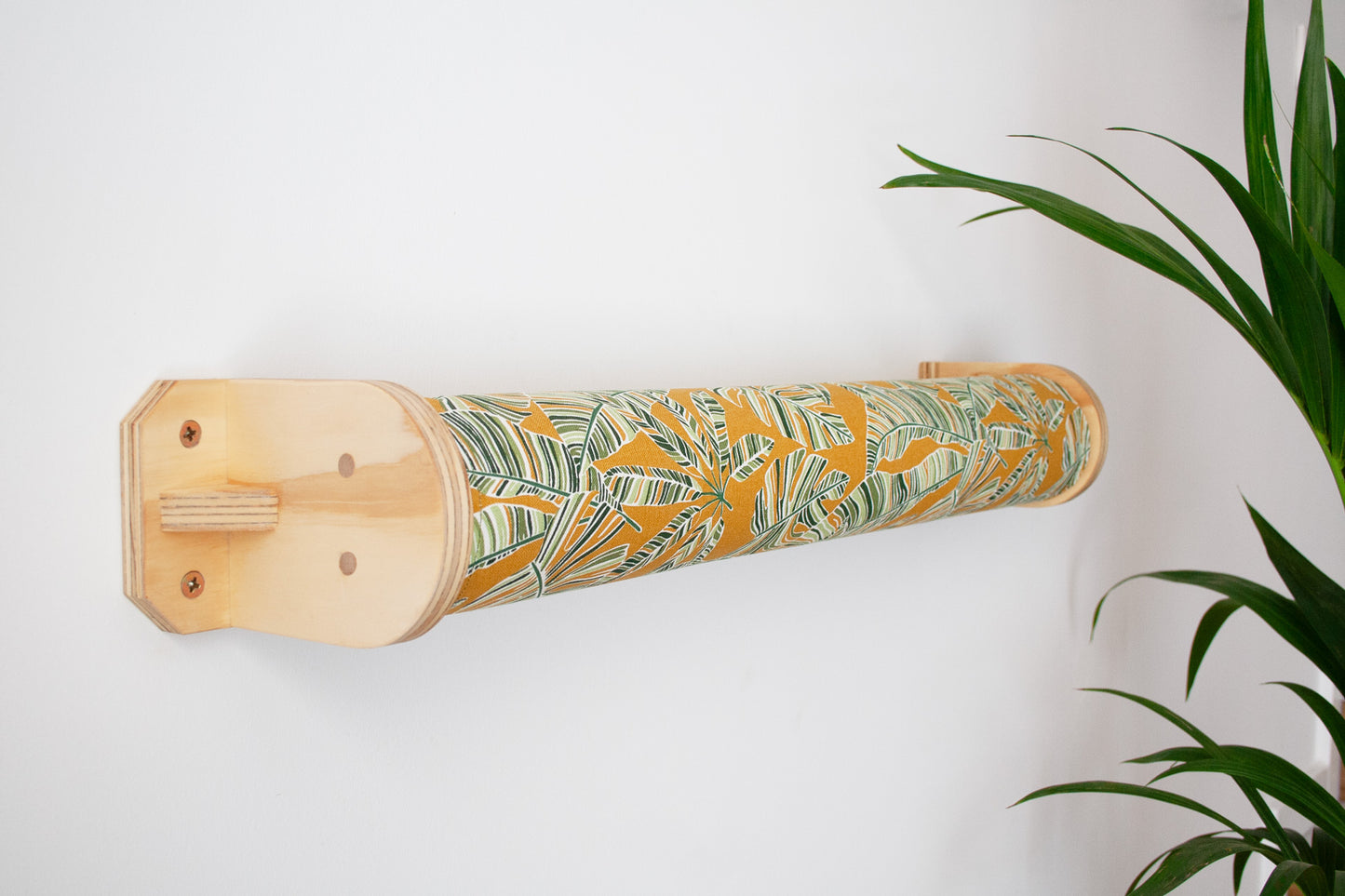 Fundas rulo CLEO gatifica - loneta estampada palmeras