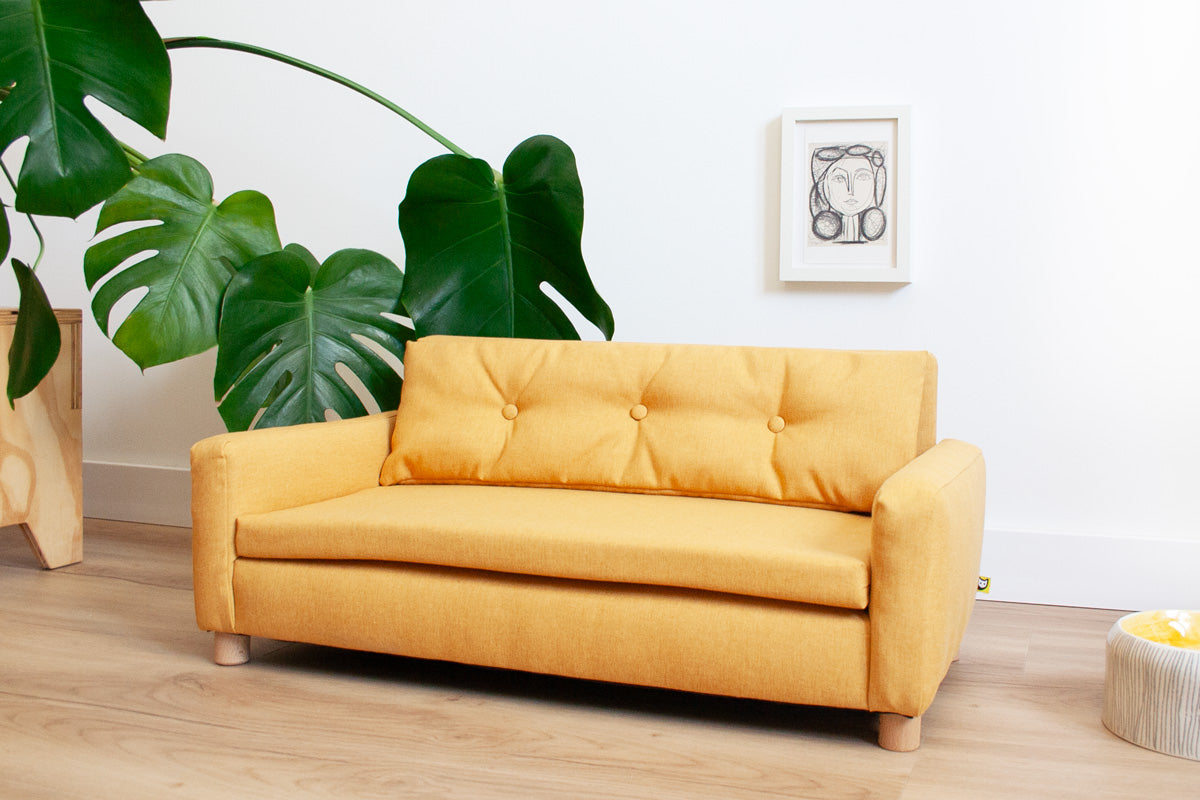 Sofá para gatos Misifú | Gatifica | mostaza