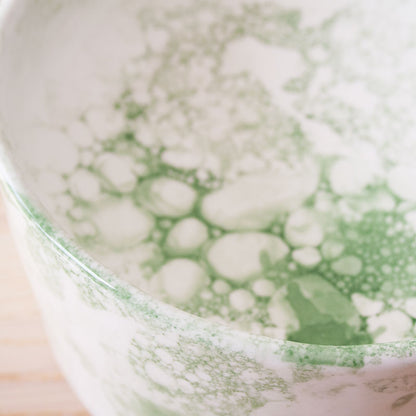 Cuenco elevado de cerámica para gatos - La Isleta - burbujas