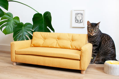 Sofá para gatos Misifú | Gatifica | mostaza