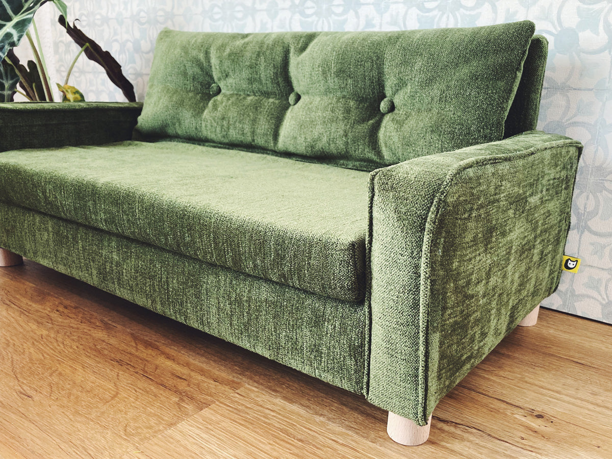Sofá para gatos Misifú | Gatifica | verde