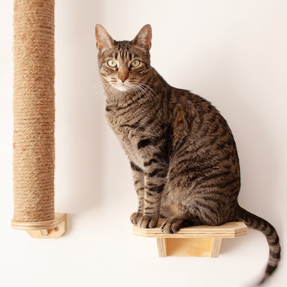 Escalón de madera para gatos - GARFIELD