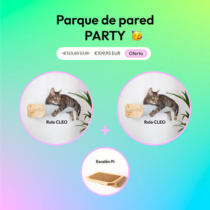 Parque de pared para gatos PARTY - Gatifica - oferta banner cuadrado 2